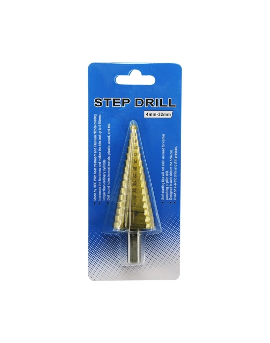 Hss Kademeli Matkap Ucu 4-32MM