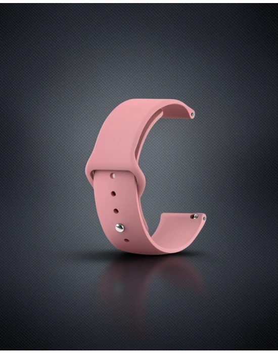 Huawei Gt4 41mm 18mm Klasik Kordon - Pembe