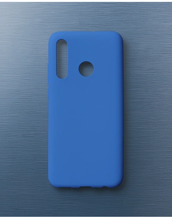Huawei Honor 20 Lite Kılıf First Silikon - Mavi