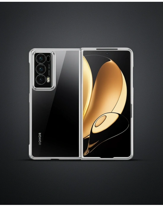 Huawei Honor Magic V2 Kılıf Jasper Kapak - Siyah