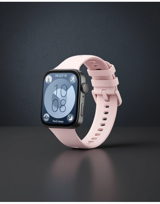 Huawei Watch Fit 3 Klasik Kordon - Pudra