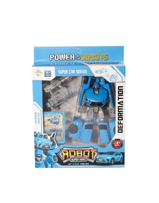 HY-8877 Dönüşebilen Transformers Kartlı Araba
