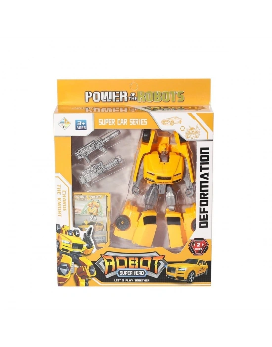 HY-8877 Dönüşebilen Transformers Kartlı Araba