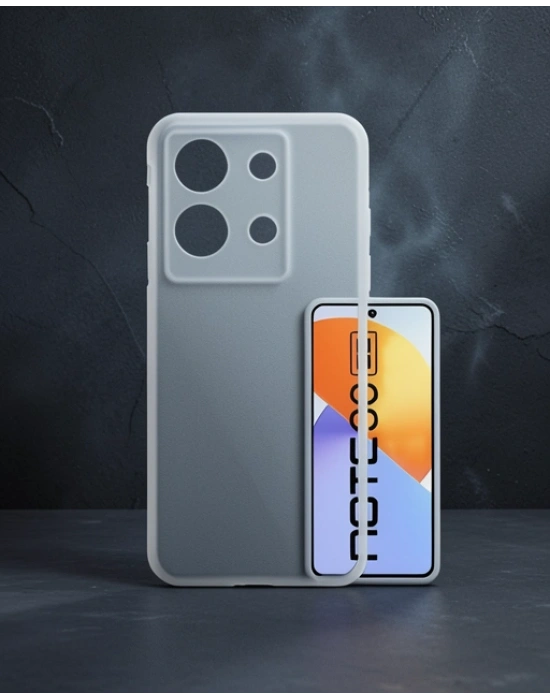 İnfinix Note 30 Kılıf Lüx Şeffaf Silikon