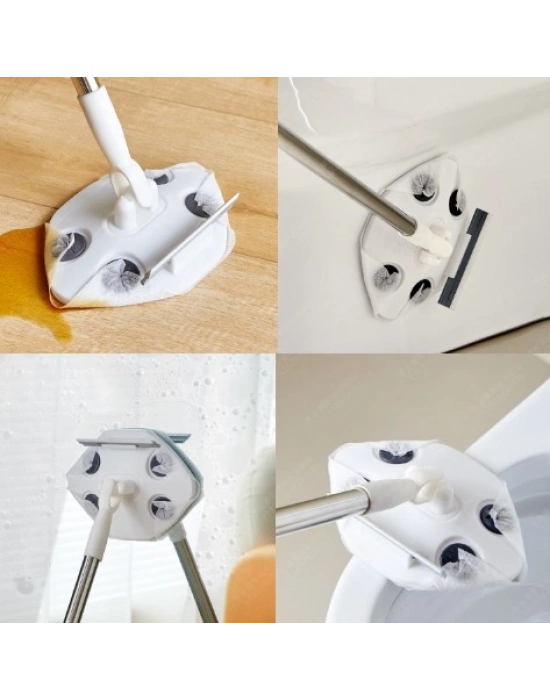 Islak Mendil Uyumlu Pratik Çek Çekli Mop