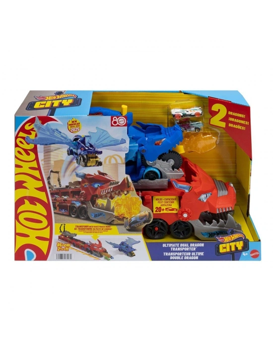JBM72 Hot Wheels Ultimate Dual Dragon Transporter