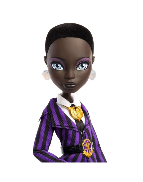 JDR71 Monster High Koleksiyon - Wednesday Bianca Bebek