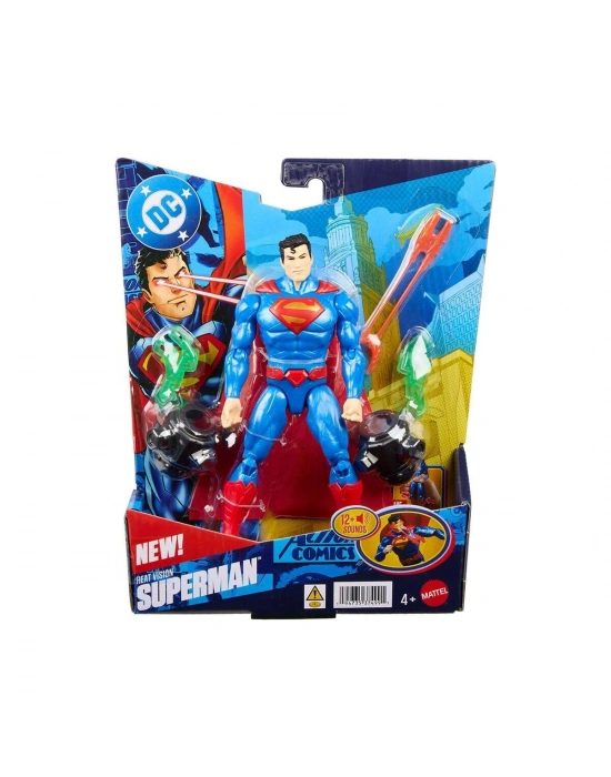 JMP85 DC Isı Görüşlü Superman Aksiyon Figürü