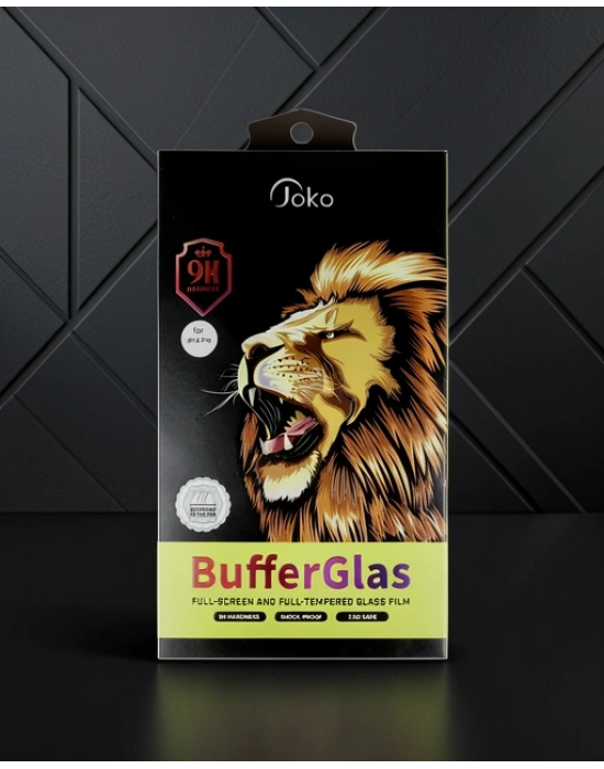Joko Apple İphone 14 Buffer Cam Ekran Koruyucu - Siyah