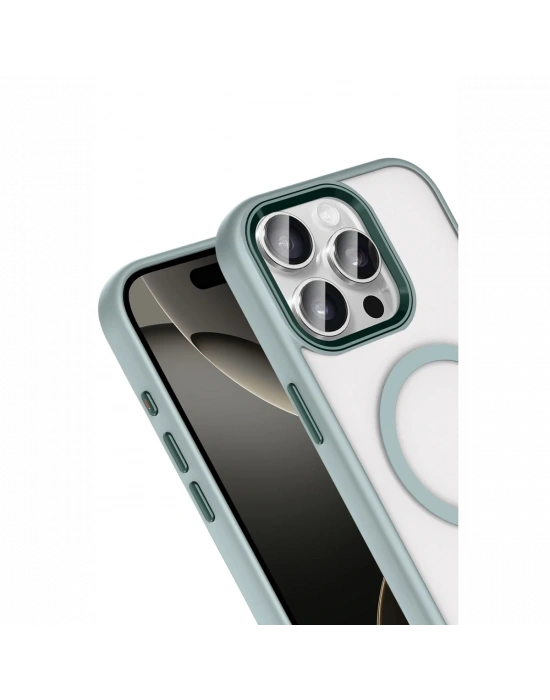 Joko Apple iPhone 15 Pro Max Terea Magsafe Kapak - Gri