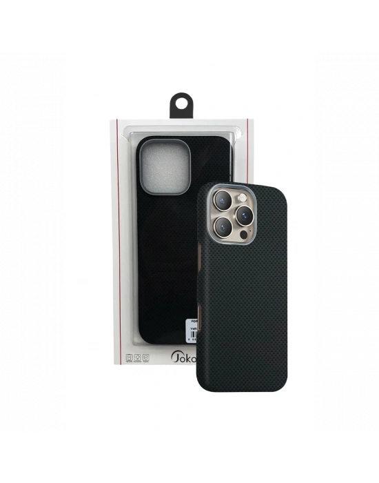 Joko Apple iPhone 15 Pro Max Volt Magsafe Kapak - Siyah 2
