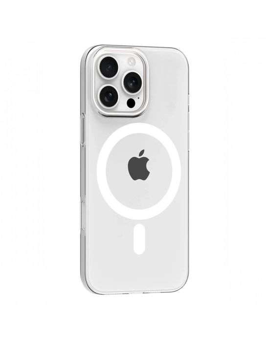 Joko Apple iPhone 16 Pro Max PC Blank Magsafe Kapak - Şeffaf