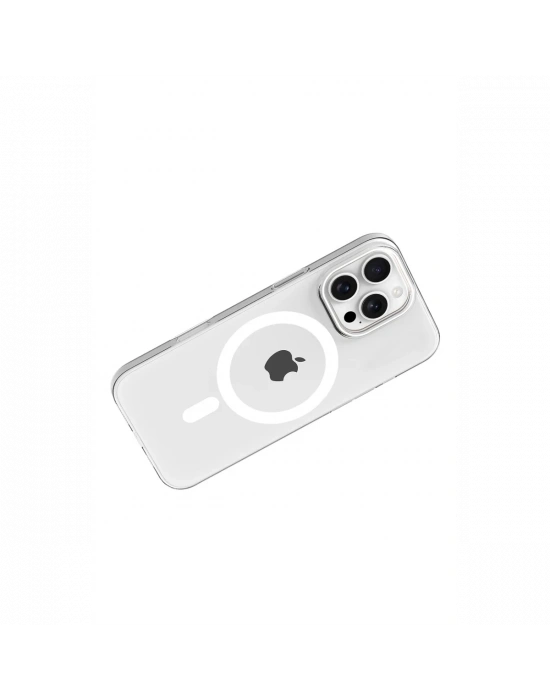 Joko Apple iPhone 16 Pro Max PC Blank Magsafe Kapak - Şeffaf