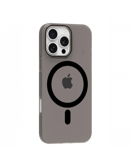 Joko Apple iPhone 16 Pro Max PC Blank Magsafe Kapak - Siyah