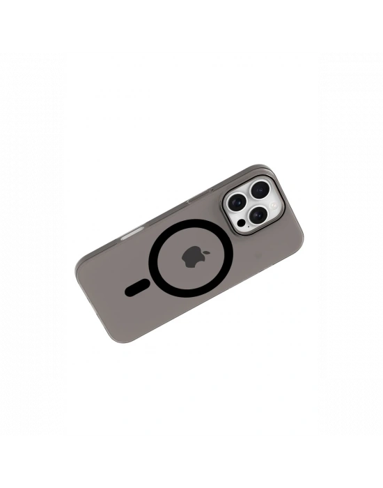 Joko Apple iPhone 16 Pro Max PC Blank Magsafe Kapak - Siyah