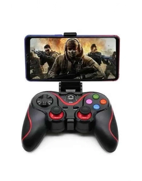 Joystik Gamepad Bluetooth Telefon Tutucu Oyun Kolu Telefon Android Uyumlu