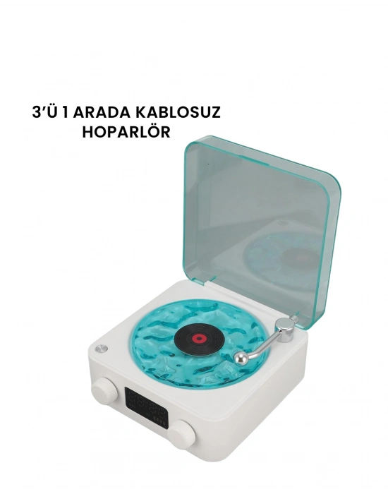 Kablosuz Bluetooth Hoparlör MAVİ