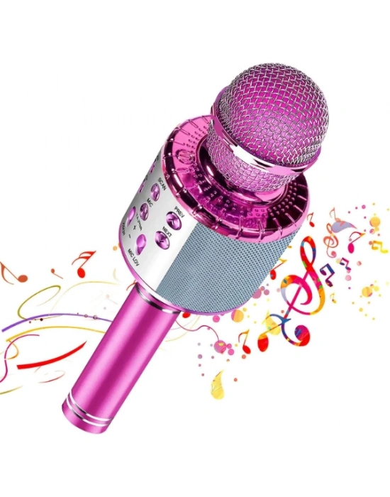 Kablosuz Hoparlörlü Bluetooth Karaoke Mikrofonu