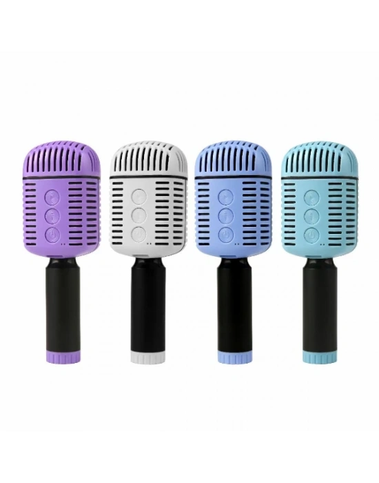 Kablosuz Hoparlörlü Karaoke Mikrofonu