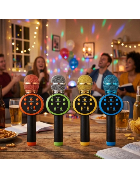 Kablosuz Karaoke Mikrofonu