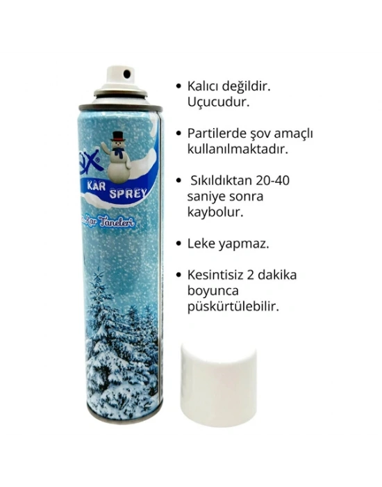 Kar Spreyi - 200 ml - Parti Süsü
