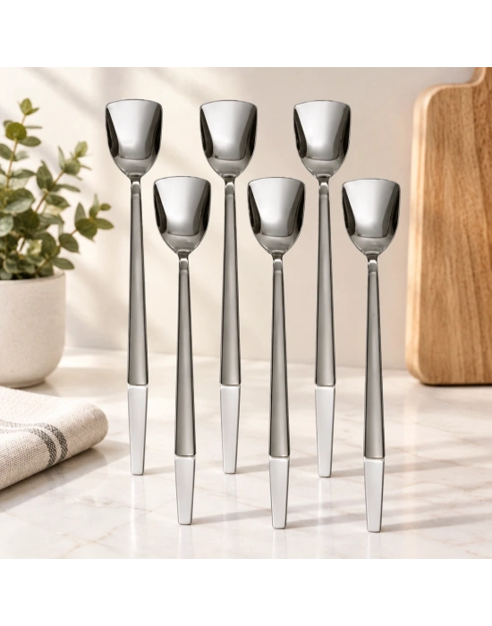 Kartelalı Dondurma Kaşığı 6lı