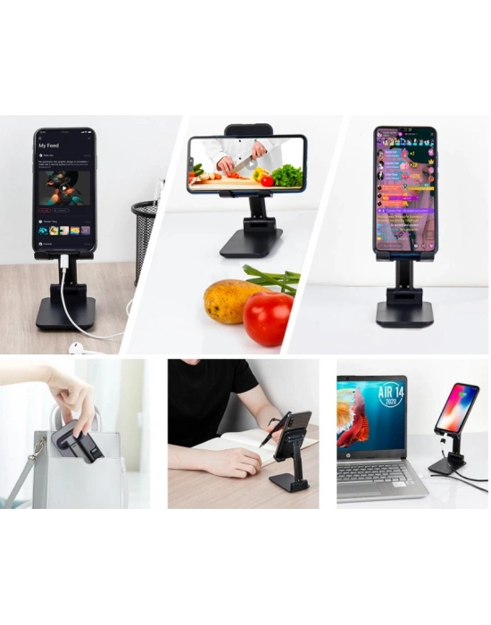 Katlanabilir Masaüstü Telefon Tutucu Stand