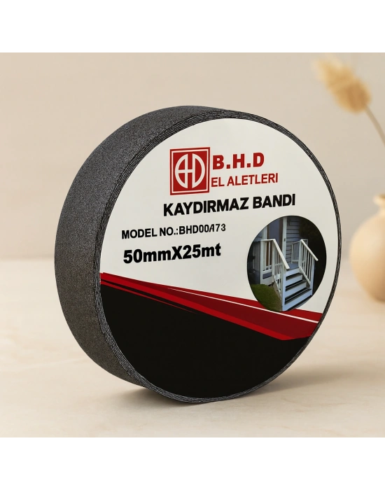 Kaydırmaz Bant 50 mm x 25 m Siyah