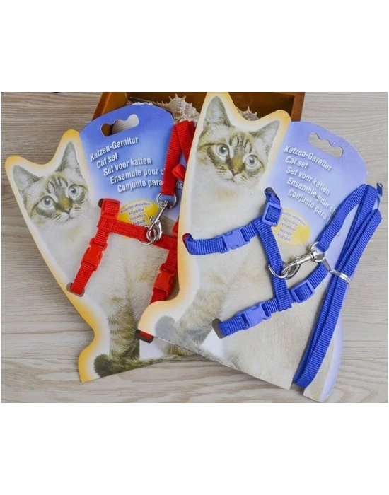 Kedi Boyun ve Göğüs Tasması