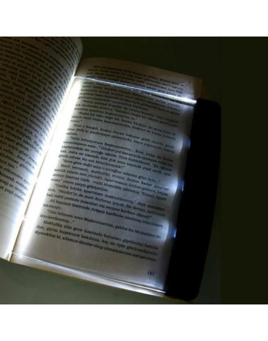 Kitap Arası Okuma Işığı Led Panel Kitap Okuma Lambası