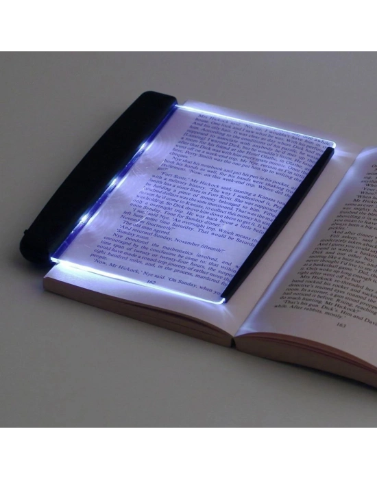 Kitap Arası Okuma Işığı Led Panel Kitap Okuma Lambası