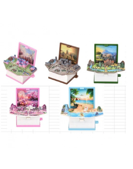Kitap Şeklinde 3D Anahtarlık