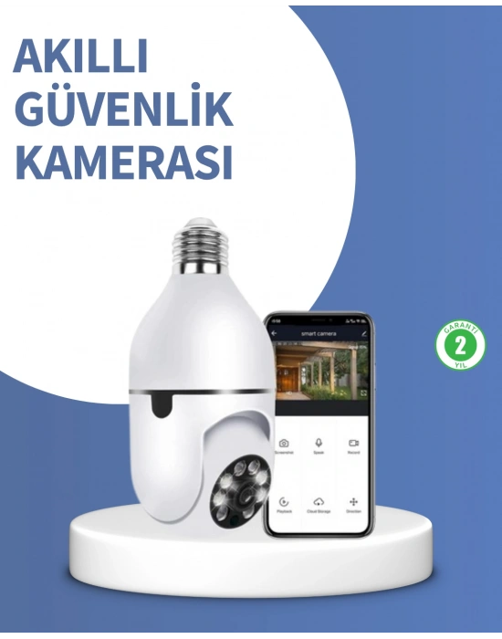 Kompakt Tasarımlı Gece Görüşlü Kablosuz Kamera