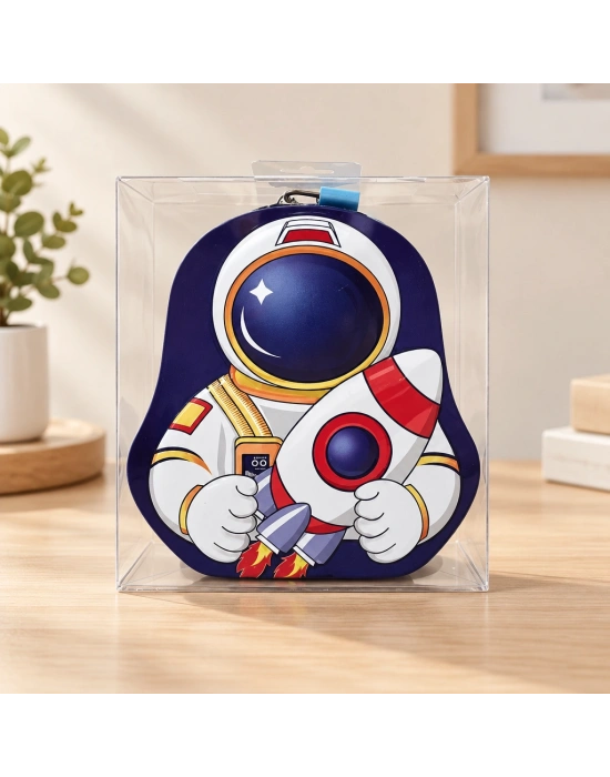 Kulplu Metal Astronot Kumbara