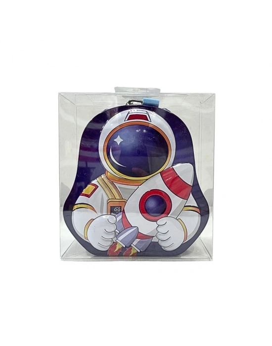 Kulplu Metal Astronot Kumbara