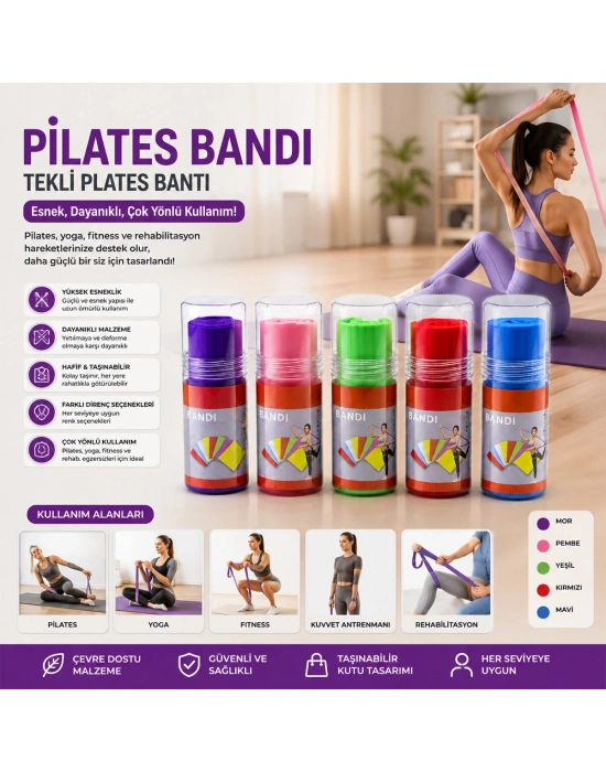 Kutulu Tekli Plates Bantı