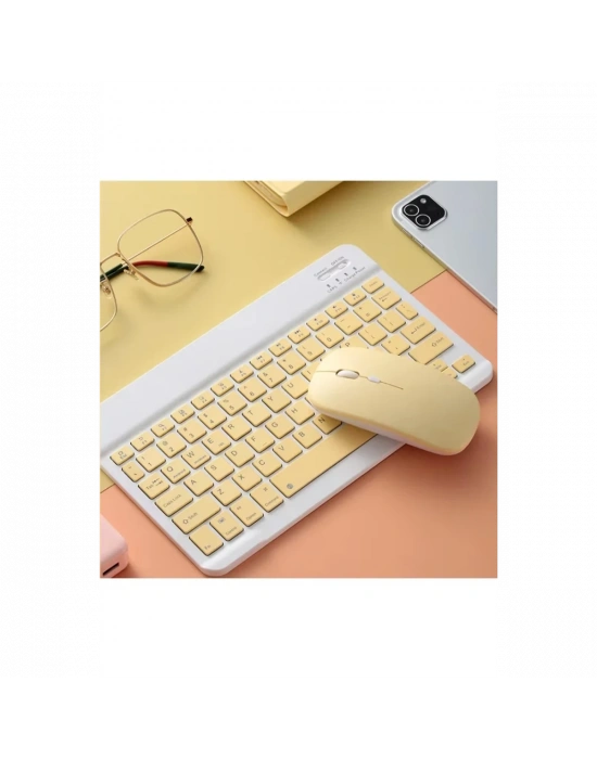KYB71 Kablosuz Türkçe Q Klavye Mouse Set - Siyah