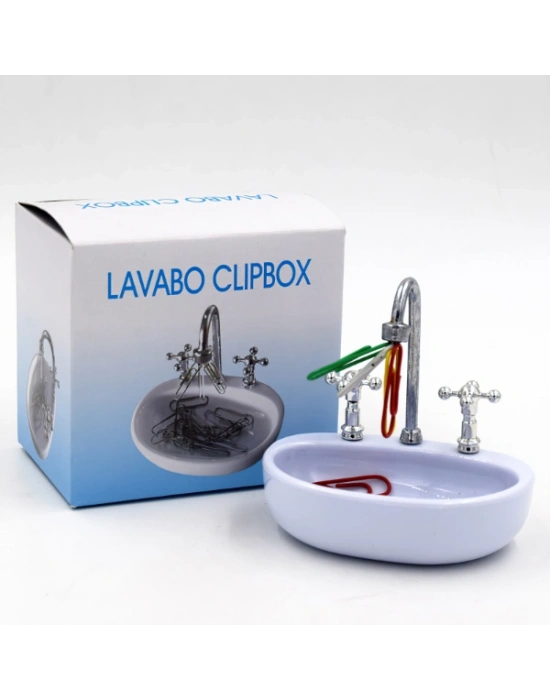 Lavabo Şeklinde Ataç Kutusu