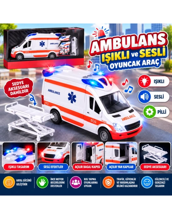 LC-31358 Sesli ve Işıklı Ambulans