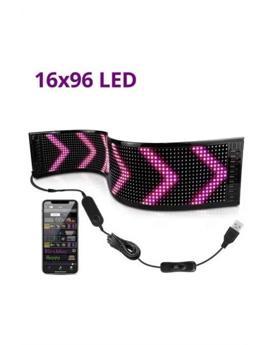 Led Ekran Matrix Panel En Büyük Boy Araba Yazısı