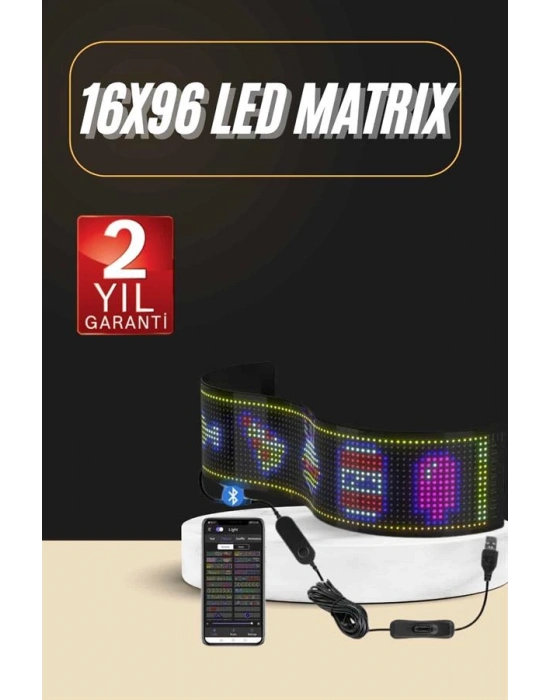 Led Ekran Matrix Panel En Büyük Boy Araba Yazısı