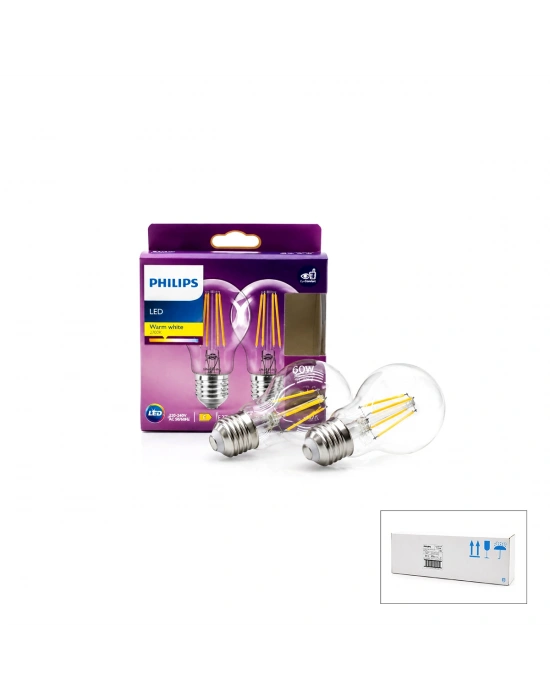 LED Filament Rustik Ampul E27 7W 806 Lumen Cam Gövde
