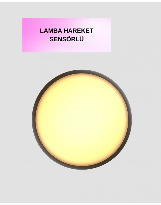 LED Hareket Sensörlü Gece Lambası Kablosuz Duvar Tipi