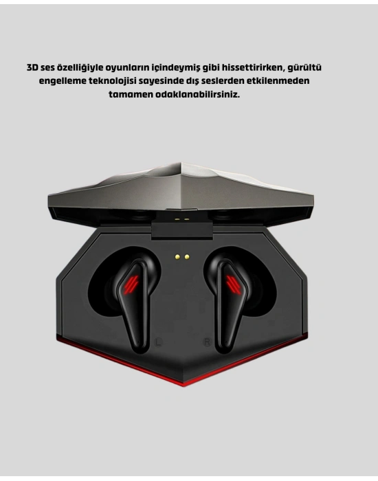 LED Işıklı Bluetooth Kulaklık 3D Ses ve Güçlü Bas