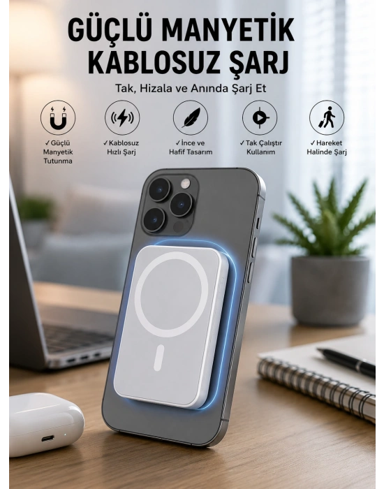 LF-100 Magsafe 5.000 Mah