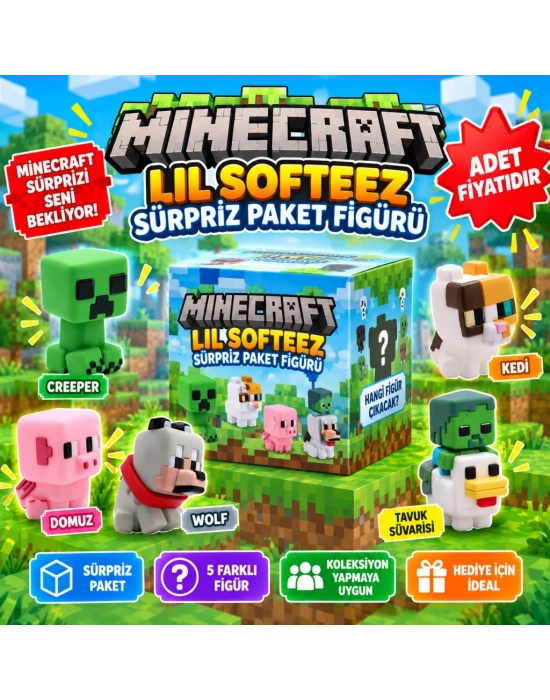 Lil Softeez Sürpriz Paket Figürü (adet fiyatıdır)