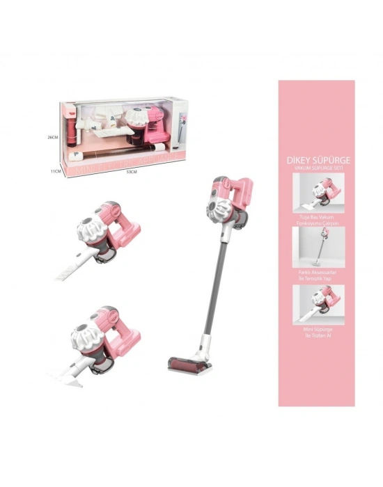 LS8803C Dikey Elektrik Süpürgesi Pembe