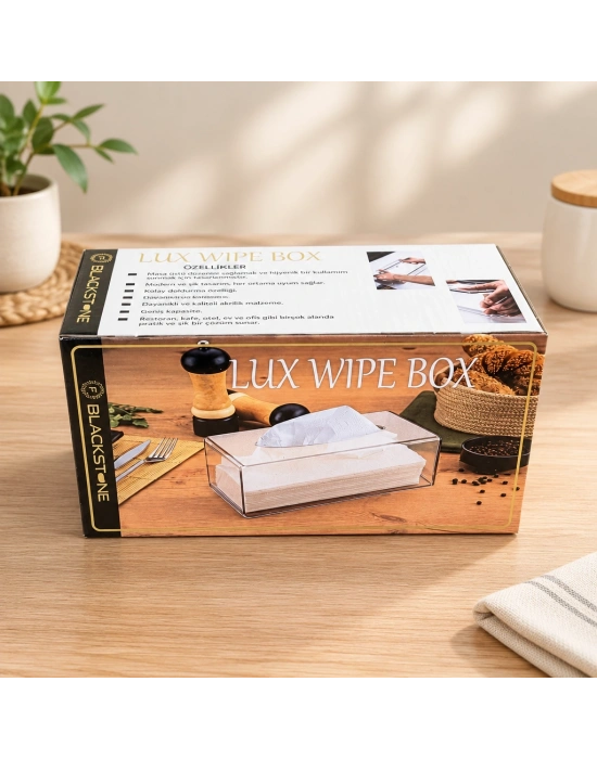 Lux Wipe Box Peçetelik