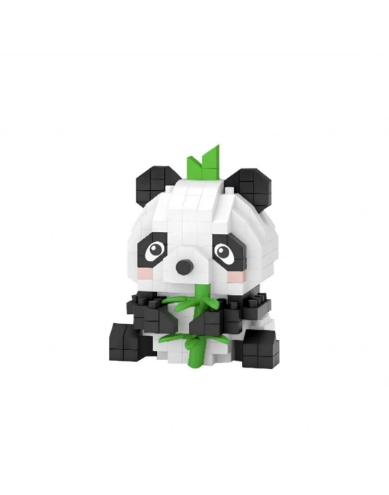 LZ-8633 Panda 170 Parça Block Oyuncak-mini Poşet