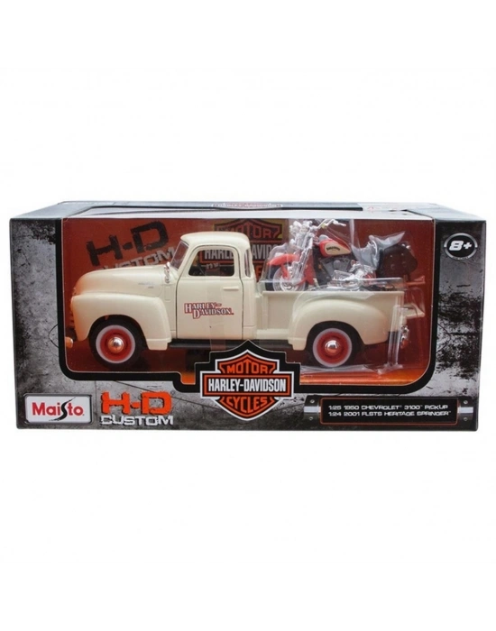 Maisto 1:25 1950 Chevrolet 3100 Pickup Model Araba
